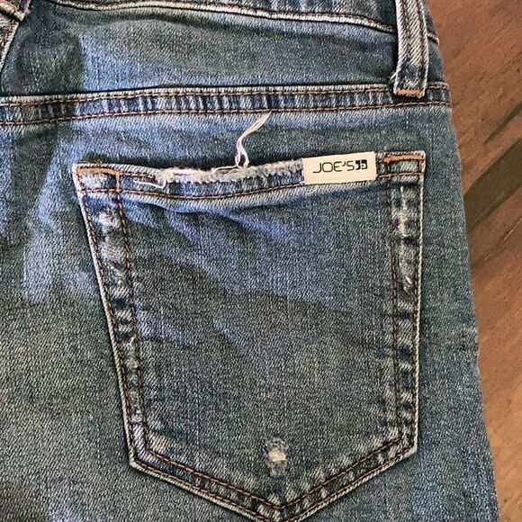 NEW Joe’s Jeans Designer Denim Distressed Shorts Size 24 In Color Melbourne - Picture 9 of 12